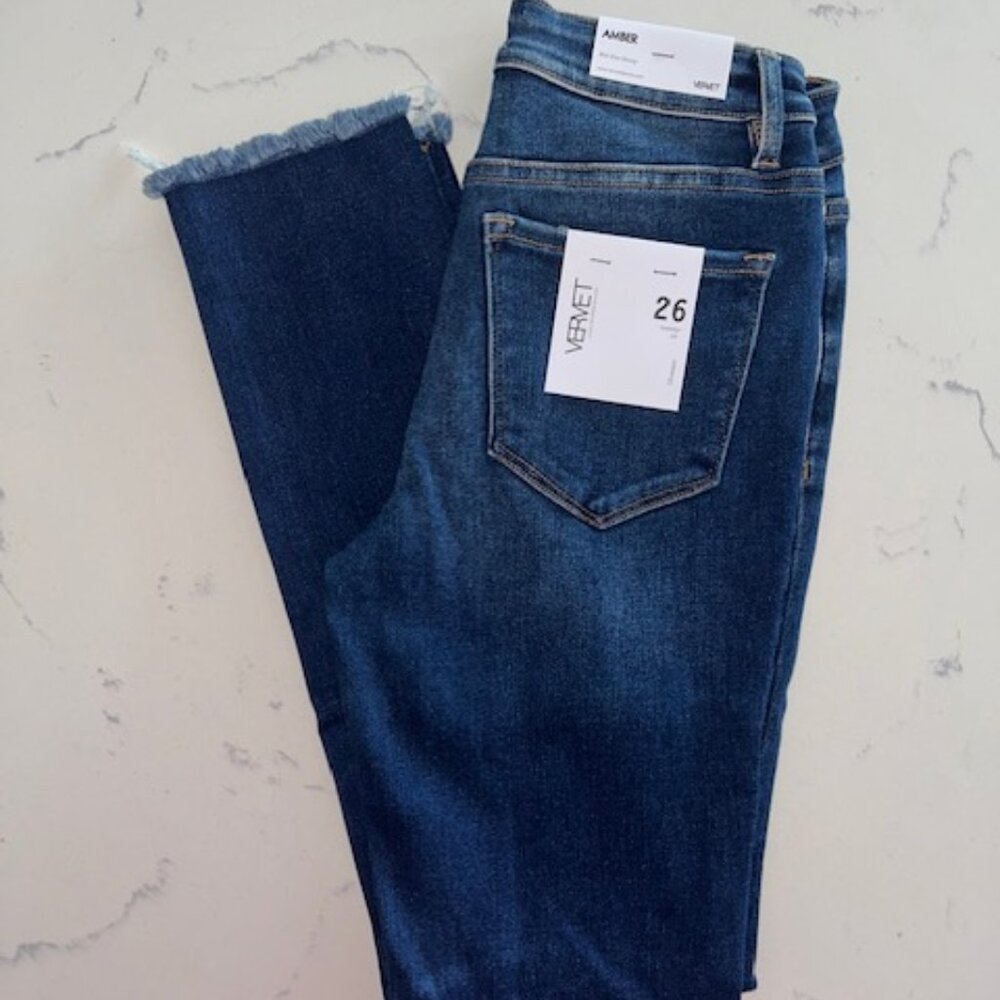 Vervet Skinny Mid Rise Jeans